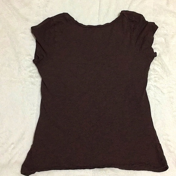 Maternity Brown Old Navy Tee - Picture 2 of 4
